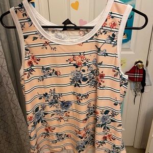 Floral Muscle Tank